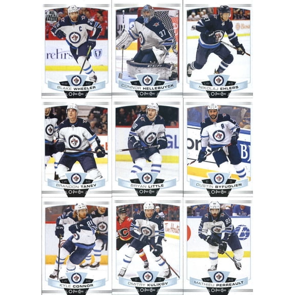 2019-20 O-Pee-Chee OPC (Made by Upper Deck) Base NHL Team Set Winnipeg Jets Hockey Team Set