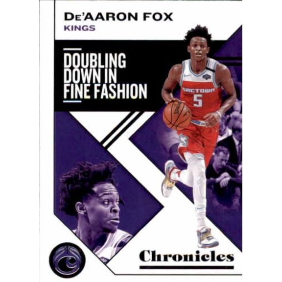 2019-20 Panini Chronicles De'Aaron Fox #29 Base Set Not Professionally Graded