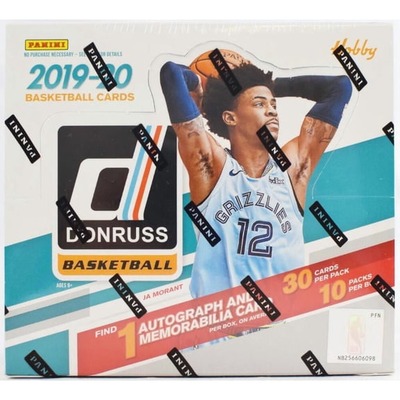 2019-20 Panini Donruss NBA Basketball Factory Sealed Hobby Box! 1 Auto