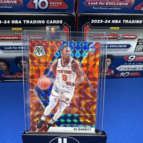 2019-20 Panini Mosaic RJ Barrett #229 Reactive Orange Prizm Parallel/Variety Rookie Base Set