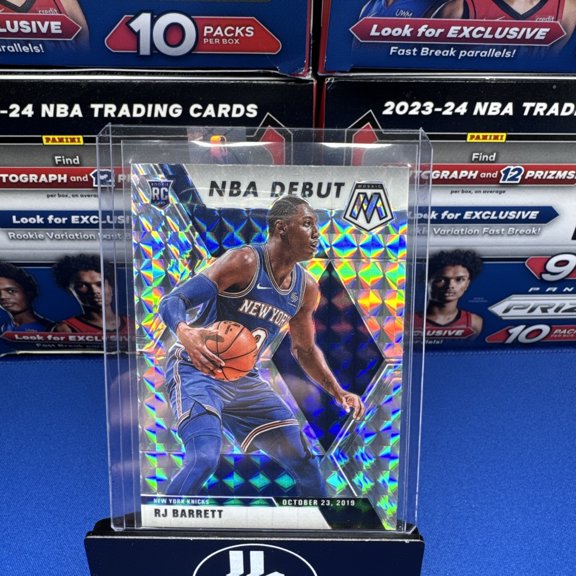 2019-20 Panini Mosaic RJ Barrett #270 Silver Mosaic Prizm Parallel/Variety Rookie Base Set