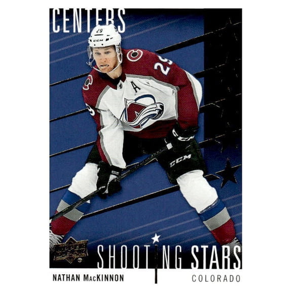 2019-20 Upper Deck Nathan MacKinnon #SSC-5 Shooting Stars Centers