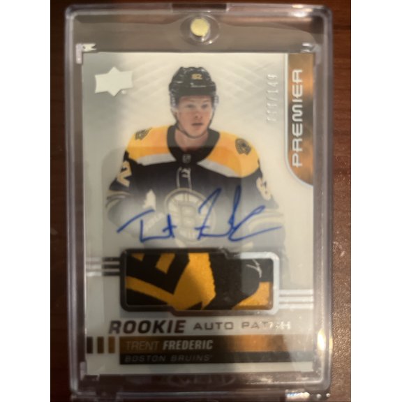 2019-20 Upper Deck Premier Trent Frederic #AR-TF Rookie Tier 2 Acetate Short Print Rookie