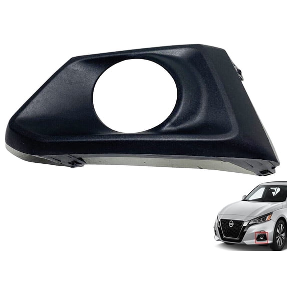 2019 2020 2021 2022 Compatible With Altima Front Bumper Fog Light Cover Left Driver Side