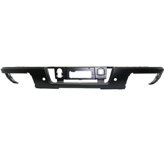 2019 2020 2021 2022 GMC Canyon Rear Bumper Face Bar (Black/ Paint to Match. with Parking Sensor)