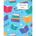 thumbnail image 1 of 2019-2020 Diary: 8x10 Day to a Page Academic Year Diary, Notes, to Do List & Priorities on Each Page. Blue Cover Design with Primary Co Paperback, 1 of 1