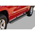 thumbnail image 1 of 2019-2020 Dodge Ram 1500 Quad Cab Hairline Finish 5 Inch Door to Door Side Bar Side Step Running Board, 1 of 4