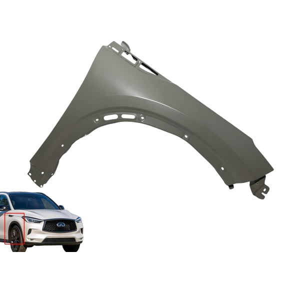 2019-2020 QX50 Compatible With Infiniti Front Fender Panel Right Passenger Side
