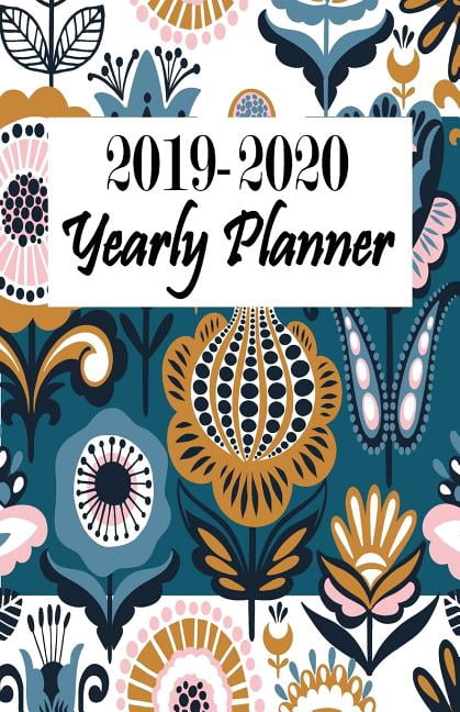 2019-2020 Yearly Planner: Two-Year Students Planner: 24-Month Calendar, Your Create Daily and Weekly Journal, U.S. Holidays: Jan 2019 - Dec 2020, Blank Composition For Writing Your Plan and Record Org