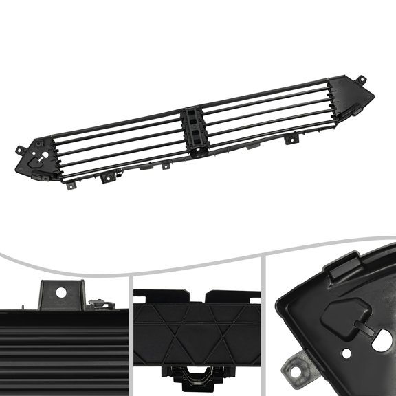 2019-2021 Chrysler Pacifica/Voyager Active Grille Shutter ABS, Black, Improves Airflow & Driving Stability, Easy Install, OEM 68438679AA