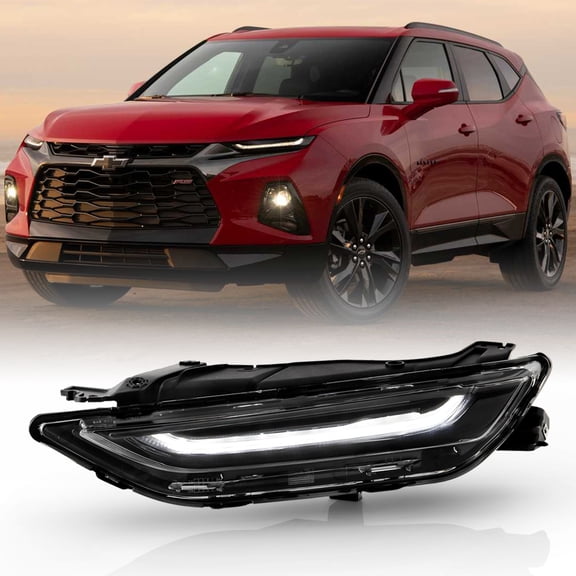 2019-2022 Chevy Blazer Upper LED DRL Running Light Driving Lamp Headlight Driver