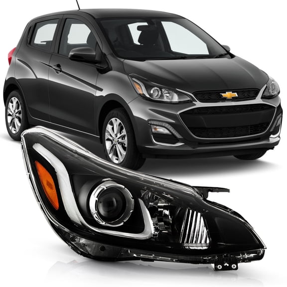 2019-2022 Chevy Spark Projector Headlight Passenger Side (Bumper w/LED DRL Type)