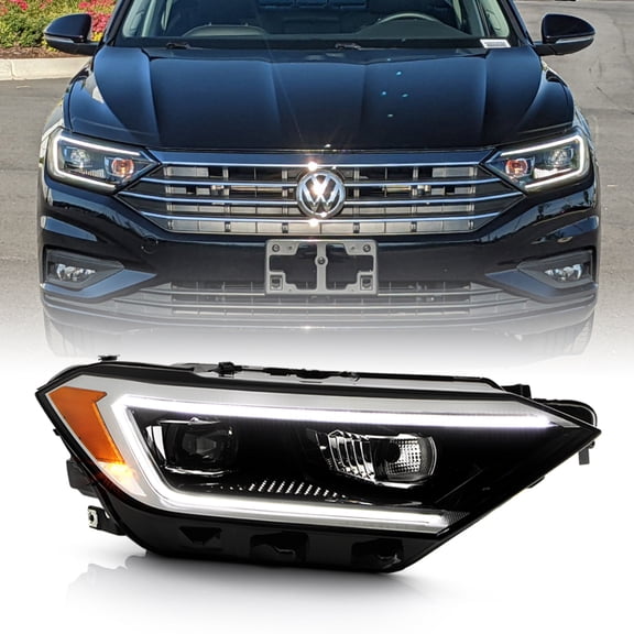 2019-2022 Volkswagen Jetta SEL LED w/DRL Projector Headlight RH Passenger Side