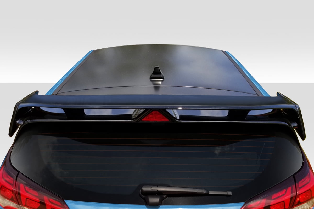 Veloster Rear Wing Duraflex Hyundai Veloster 2019-2023 N Look Rear Wing Spoiler with Grill ...