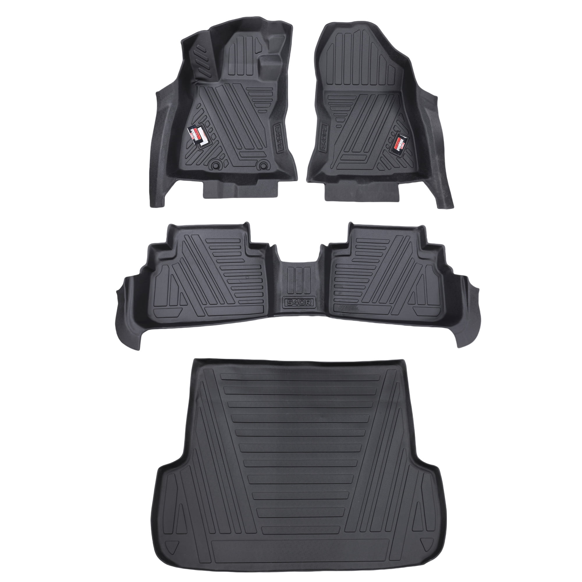 Wayhigh All-Weather Floor Mats & Cargo Liner Set For 2025 Subaru Forester - TPE Material, Custom Fit