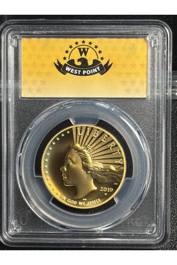 2019 American Liberty Gold PCGS SP-70 PL American Liberty High Relief Enhanced .9999 WP Mint Hoard