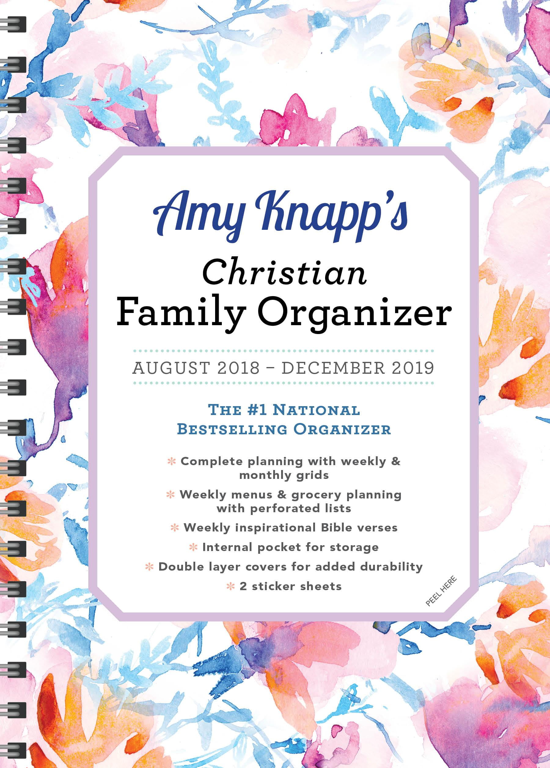 2019 Amy Knapp’s Christian Family Organizer