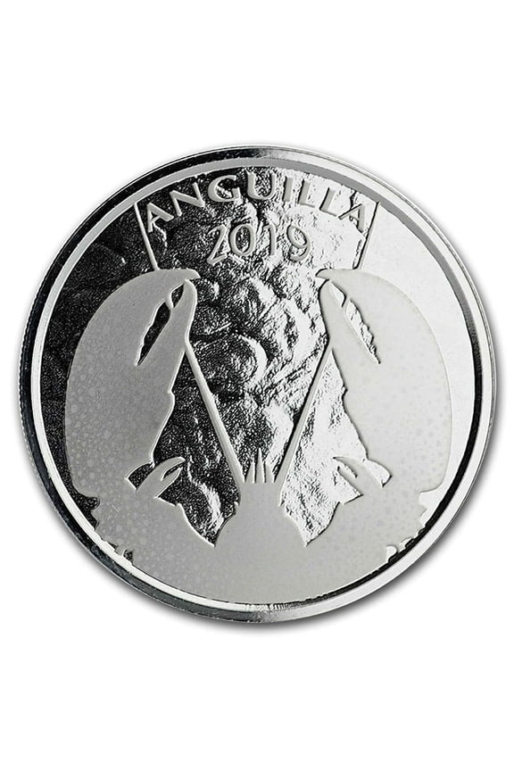 2019 Anguilla 1 oz Silver Lobster BU