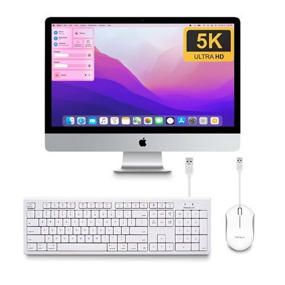 Restored 2019 Apple iMac 27" Core i5 3.1GHz 8GB RAM 1TB Fusion MRR02LL/A (Refurbished)