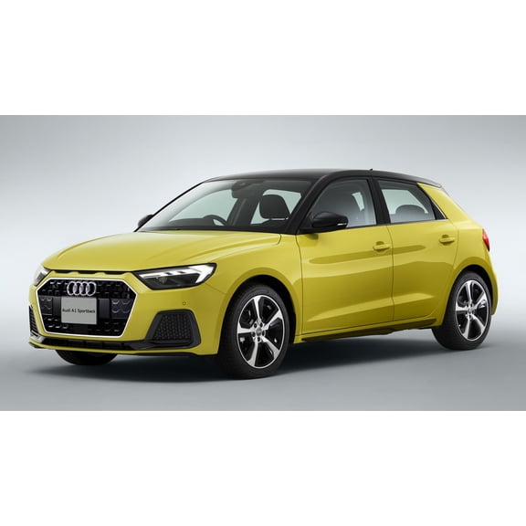 2019 Audi A1 Sportback JP Car - 12x18 Inch Laminated Poster - Stunning Detail and Bold Colors