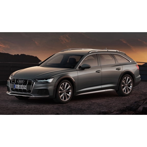 2019 Audi A6 Allroad Car - 24x36 Inch Laminated Poster - Stunning Detail and Bold Colors