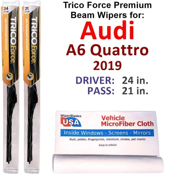 2019 Audi A6 Quattro Performance Beam Wipers (Set of 2)