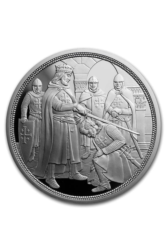 2019 Austria Proof Silver 10 Knights' Tales (Adventure)