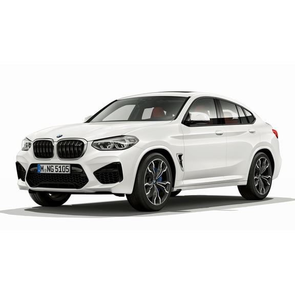 2019 BMW X4 M Car - 12x18 Inch Laminated Poster - Stunning Detail and Bold Colors