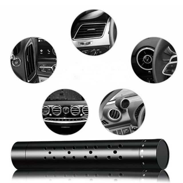 2019 Black Smell Car Air Conditioning Vent Clip Perfume Air 2PCS Car