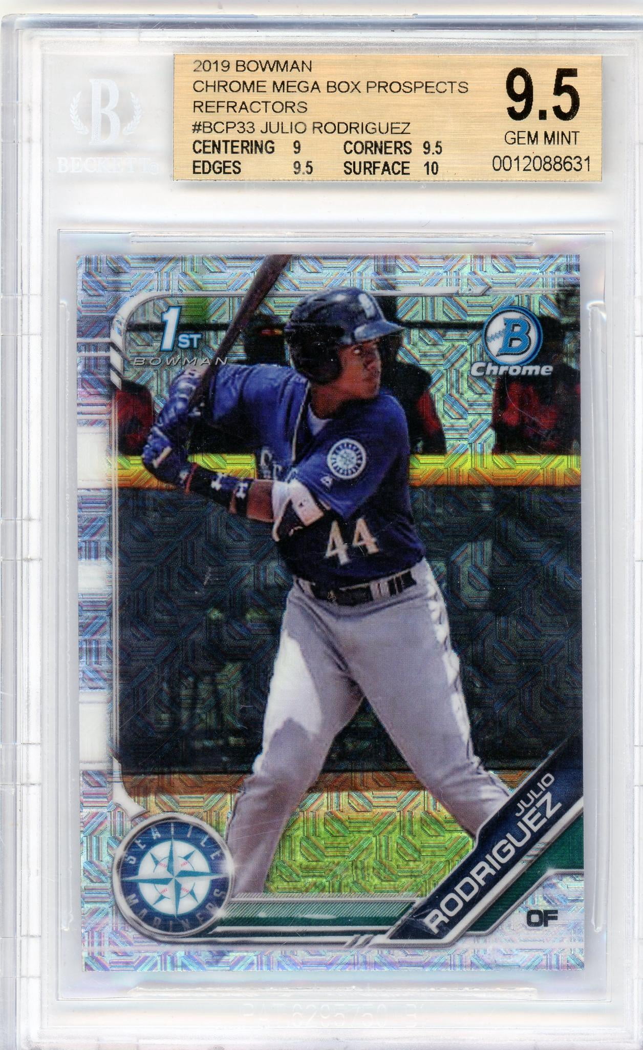 Julio Rodriguez Bowman Chrome