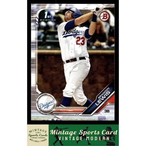 2019 Bowman Draft Brandon Lewis #BD-40