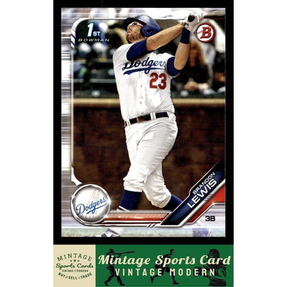2019 Bowman Draft Brandon Lewis #BD-40