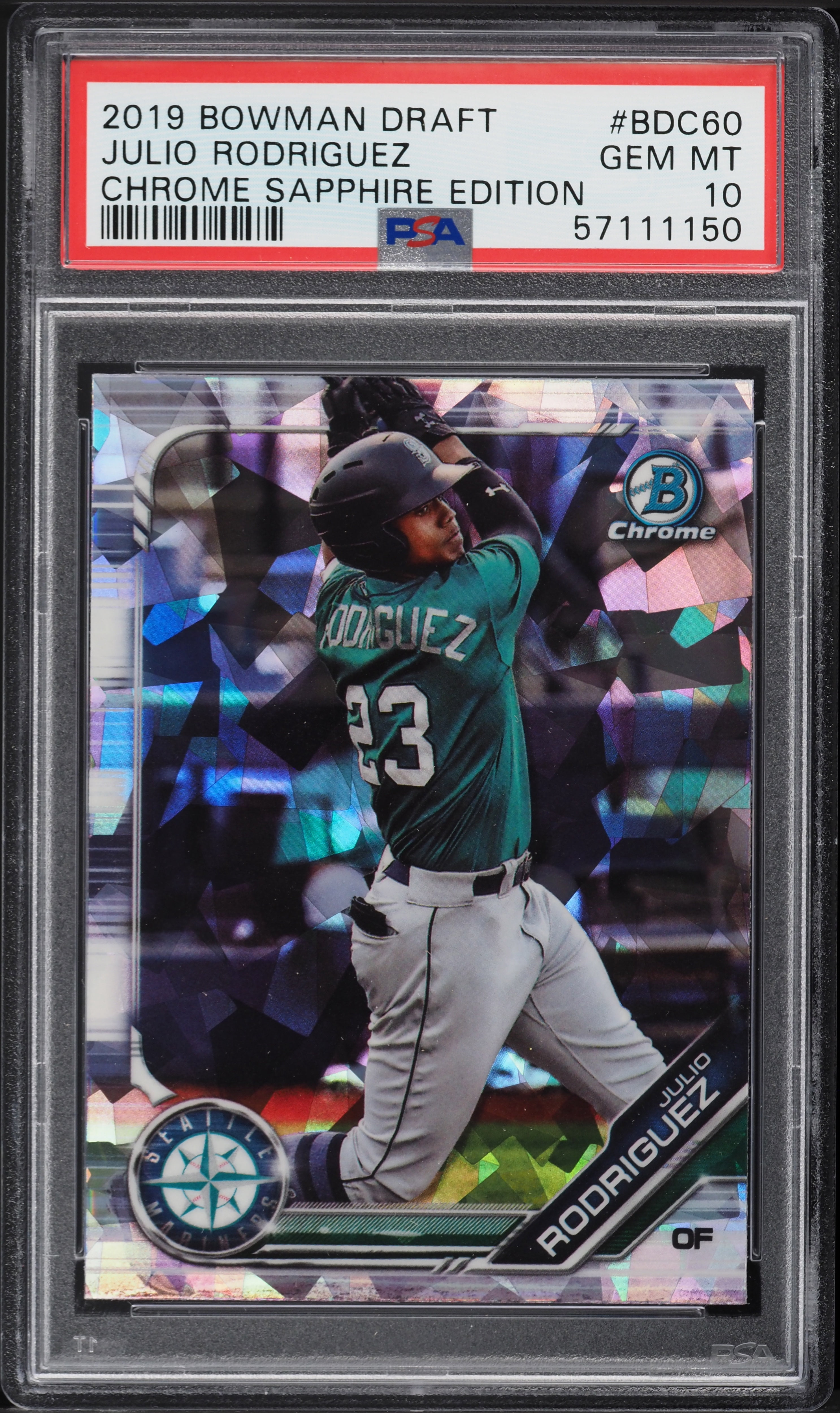 Julio Rodriguez Bowman Chrome