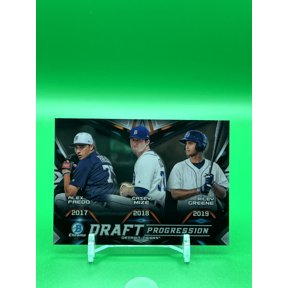 2019 Bowman Draft Detroit Tigers Riley Greene Casey Mize Rookie Insert Baseball Card