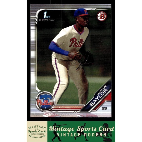 2019 Bowman Draft Jamari Baylor #BD-41
