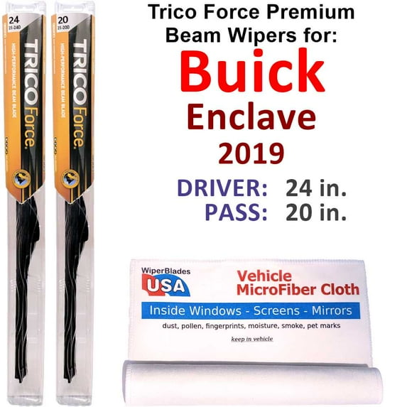 2019 Buick Enclave Performance Beam Wipers (Set of 2)