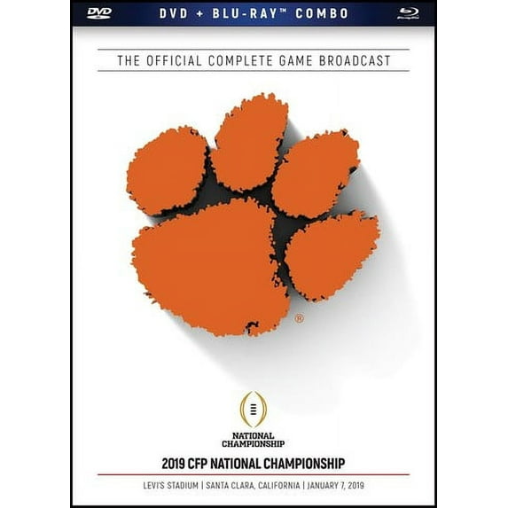 2019 CFP National Championship (Blu-ray + DVD), Team Marketing, Sports & Fitness