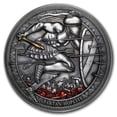 thumbnail image 1 of 2019 Cameroon 3 oz Silver Legendary Warriors: Spartan Hoplite, 1 of 4