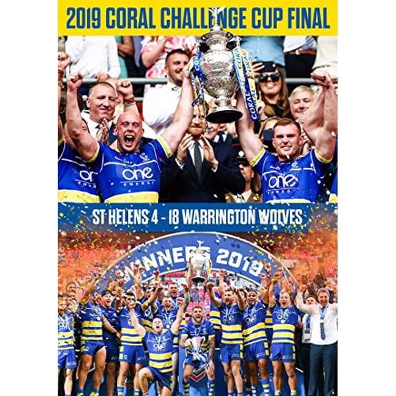 2019 Coral Challenge Cup Final St Helens V Warrington Wolves [DVD]