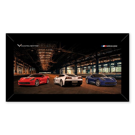 2019 Corvettes Red White and Blue