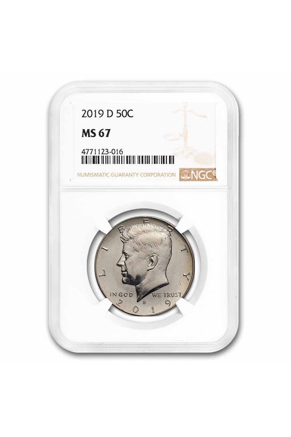 2019-D Kennedy Half Dollar MS-67 NGC