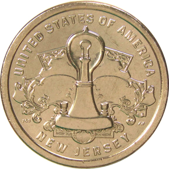 2019 D Light Bulb American Innovation Dollar Uncirculated $1 Coin