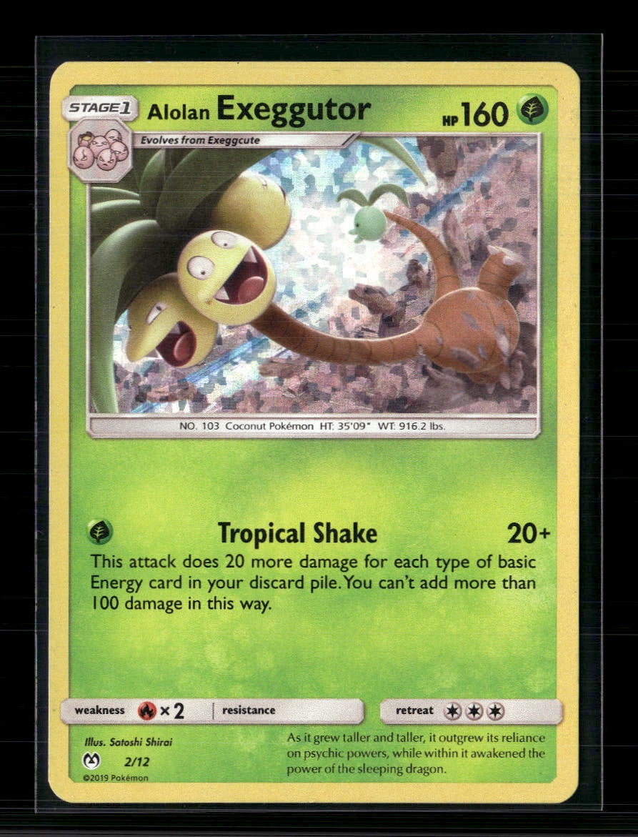 Alolan Exeggutor Card Alolan Exeggutor Card