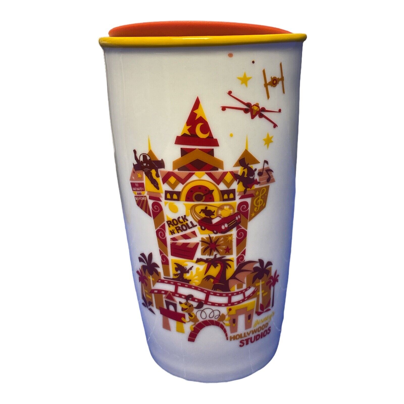 2019 Disney Parks Hollywood Studios Starbucks Ceramic Travel Tumbler