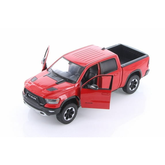 2019 Dodge Ram 1500 Crew Cab Rebel Pickup Truck, Red - Showcasts 79358/16D - 1/24 scale Diecast Model Toy Car (Brand New but NO BOX)