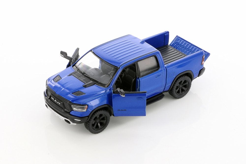 2019 Dodge Ram Pick Up Truck, Blue - Kinsmart 5413D - 1/46 scale Diecast Model Toy Car (Brand New but NO BOX)