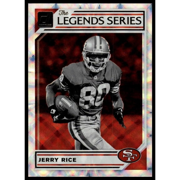 2019 Donruss Jerry Rice #LS-7 The Legends Series NFL Football Card San Francisco 49ers NFL FOOTBALL Trading Card