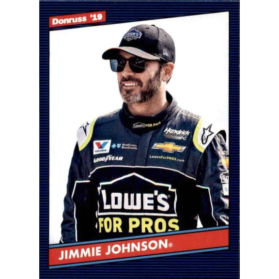 2019 Donruss NASCAR Racing Retro 1986 #106 Jimmie Johnson