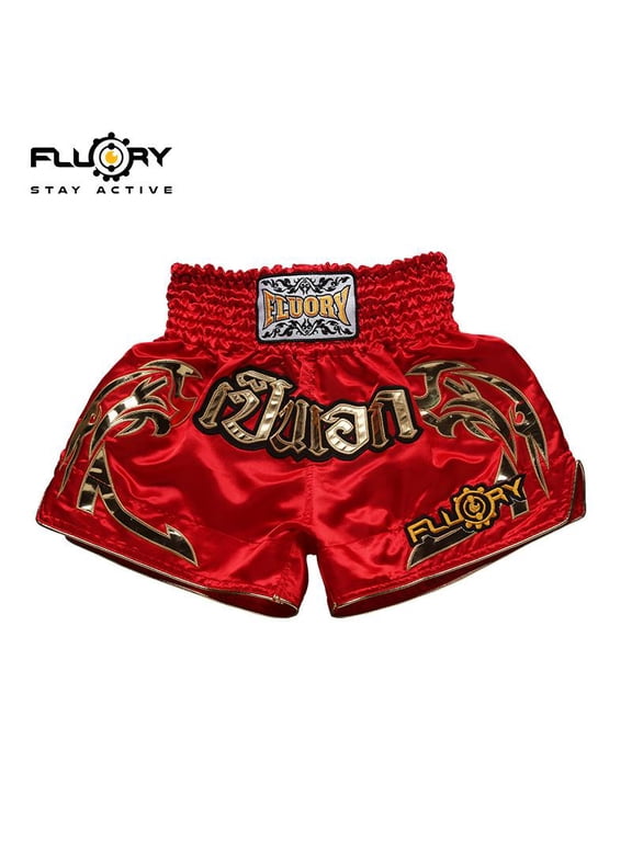 2019 Fluory KIDS kick boxing shorts muay thai shorts for children (boys and girls) and youth