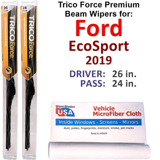 2019 Ford EcoSport Performance Beam Wipers (Set of 2)